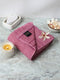 Mauve Cotton Solid 350 GSM Bath Towel (Soho)
