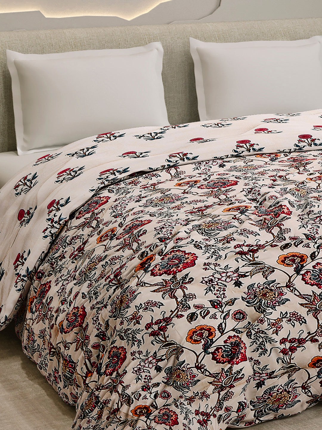 Printed Double Bed 3 Ply Comforter for AC Room - (Marvella)