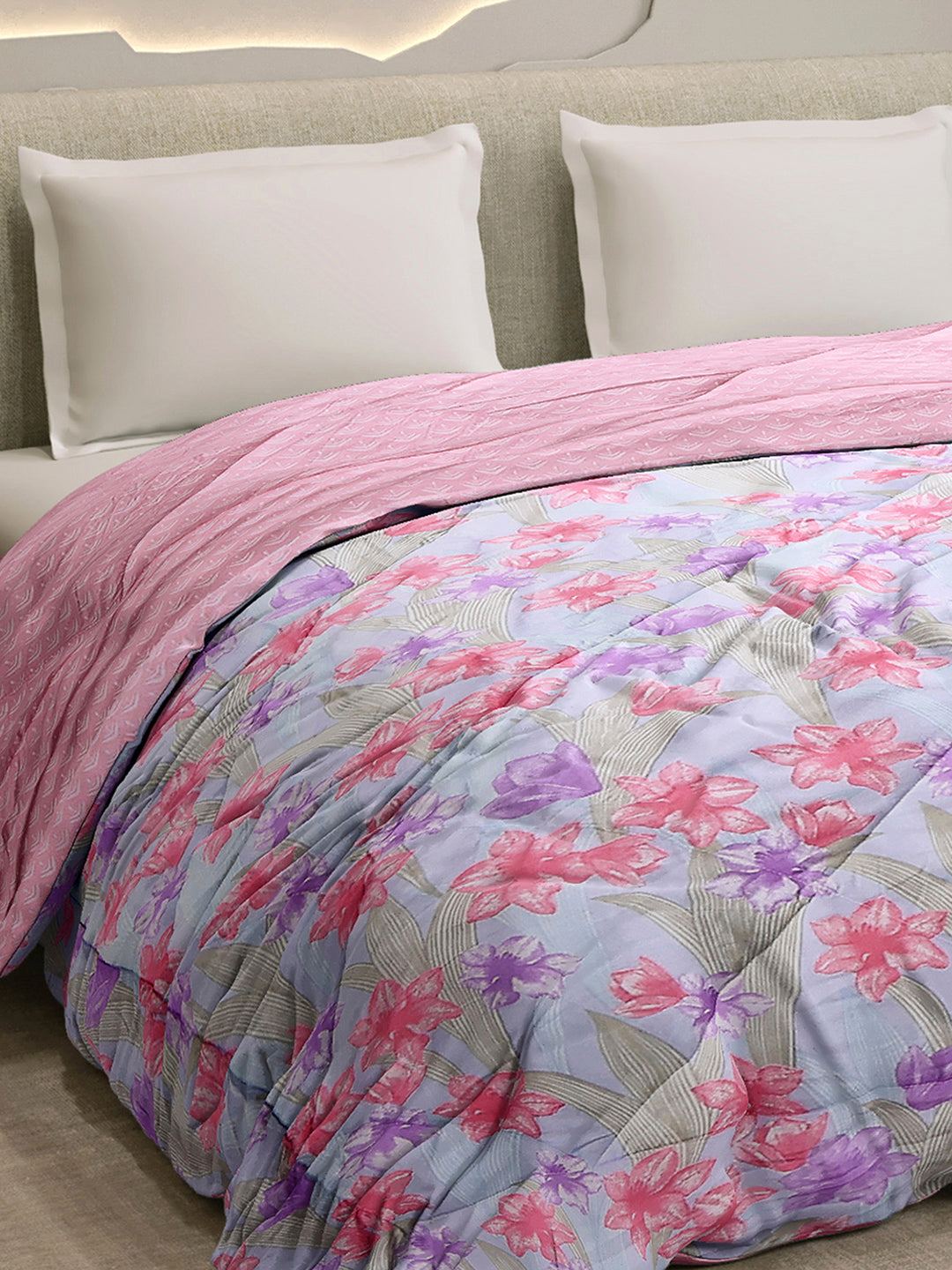 Printed Double Bed 3 Ply Comforter for AC Room - (Marvella)