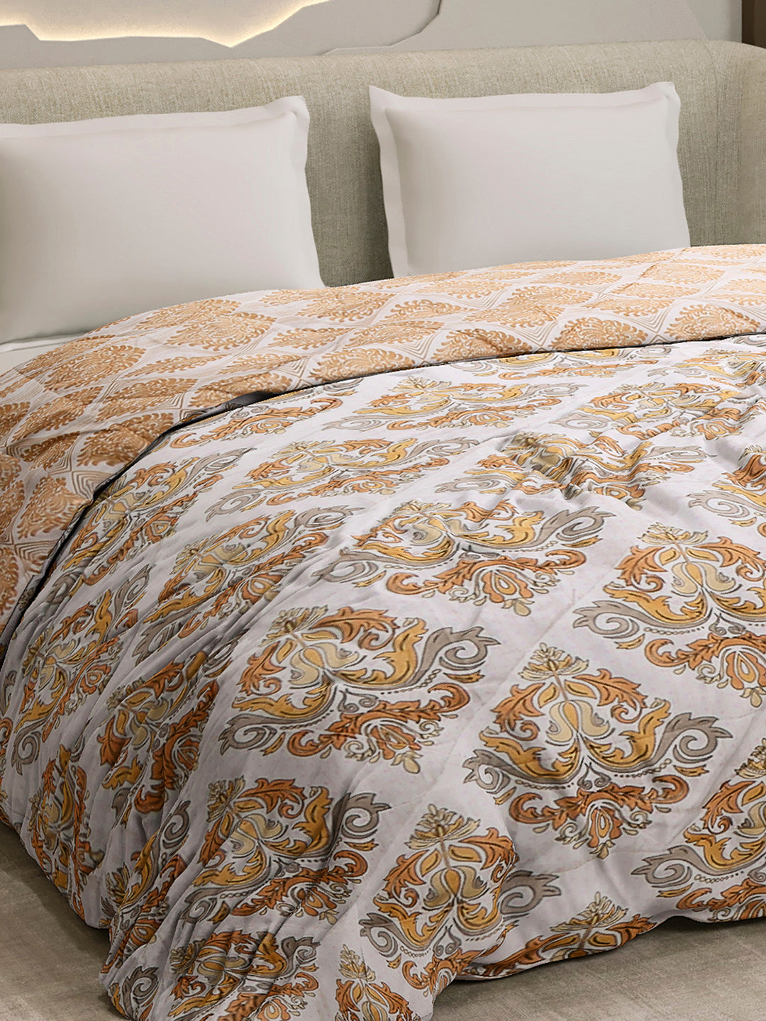 Printed Double Bed 3 Ply Comforter for AC Room - (Marvella)