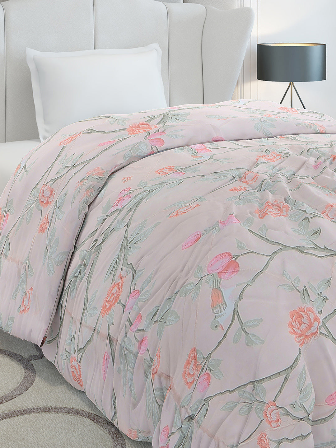 Printed Single Bed 120 GSM Comforter for AC Room - (Marvla)