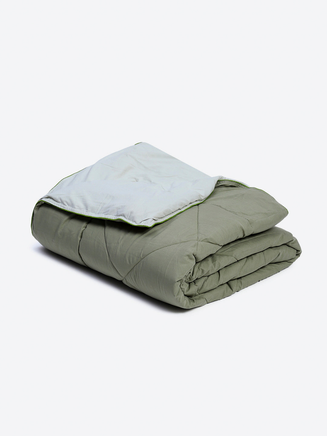 Solid Double Bed 3 Ply Comforter for AC Room - (Melange)