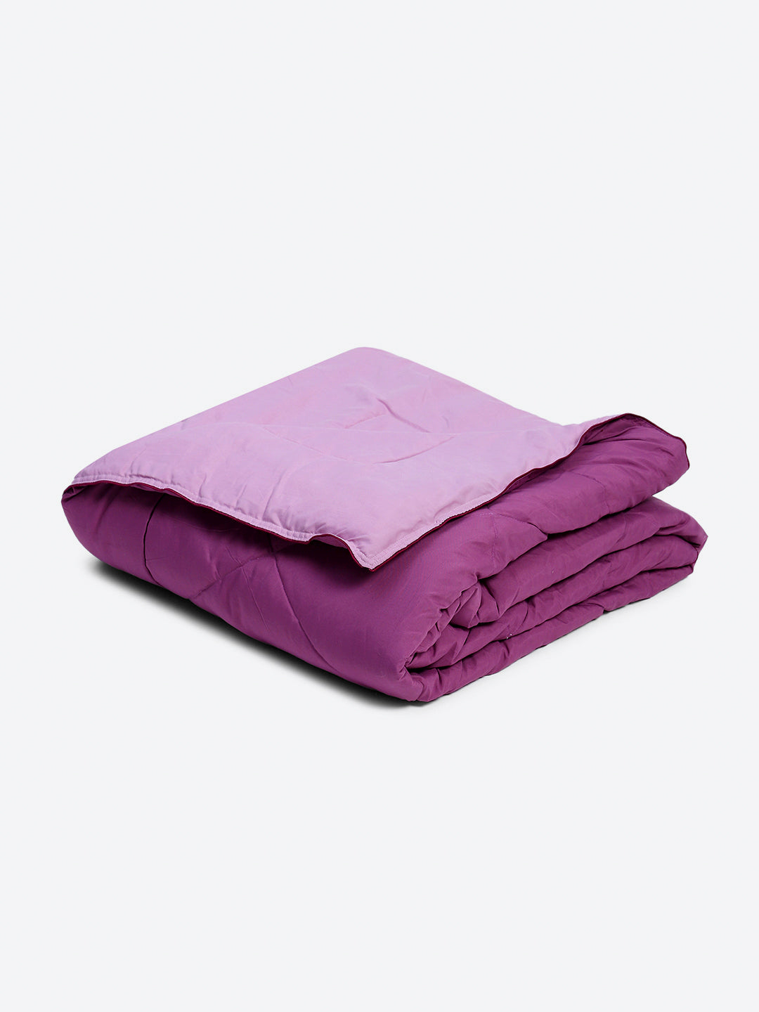 Solid Double Bed 3 Ply Comforter for AC Room - (Melange)