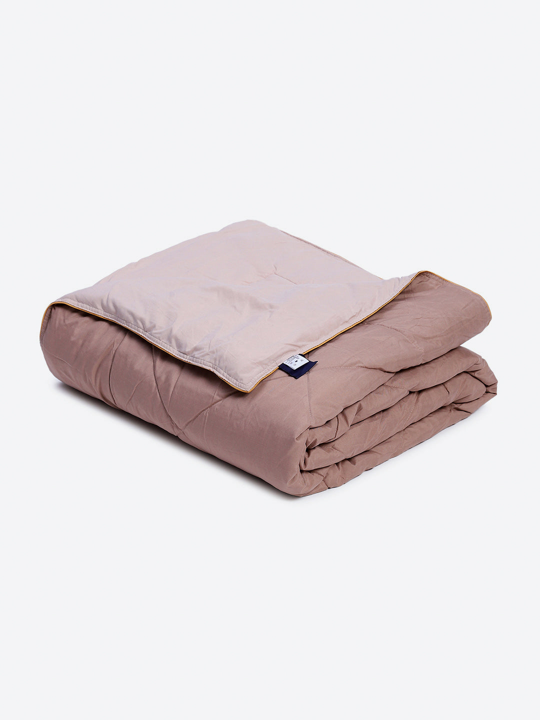 Solid Double Bed 3 Ply Comforter for AC Room - (Melange)