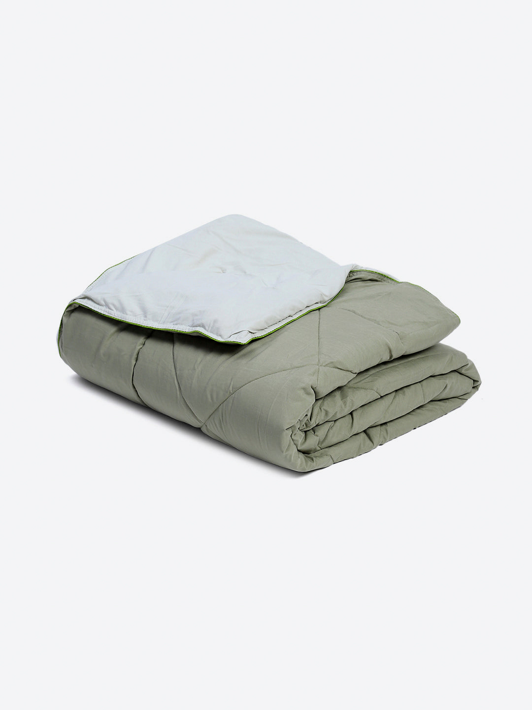 Solid Single Bed 3 Ply Comforter for AC Room - (Melange)