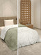 Solid Single Bed 3 Ply Comforter for AC Room - (Melange)