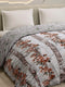 Printed Double Bed 3 Ply Comforter for AC Room - (Sanskriti)
