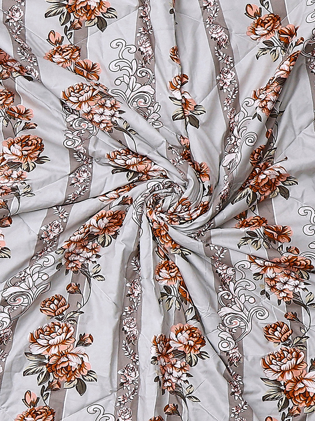 Printed Double Bed 3 Ply Comforter for AC Room - (Sanskriti)