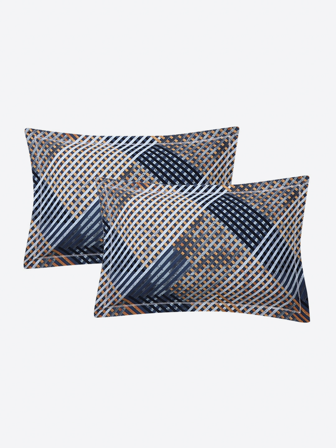 Printed Double Bed 130 GSM 4 Pc Bedding Set (1 Bedsheet, 1 AC Comforter & 2 Pillow Cover)