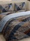 Printed Double Bed 130 GSM 4 Pc Bedding Set (1 Bedsheet, 1 AC Comforter & 2 Pillow Cover)