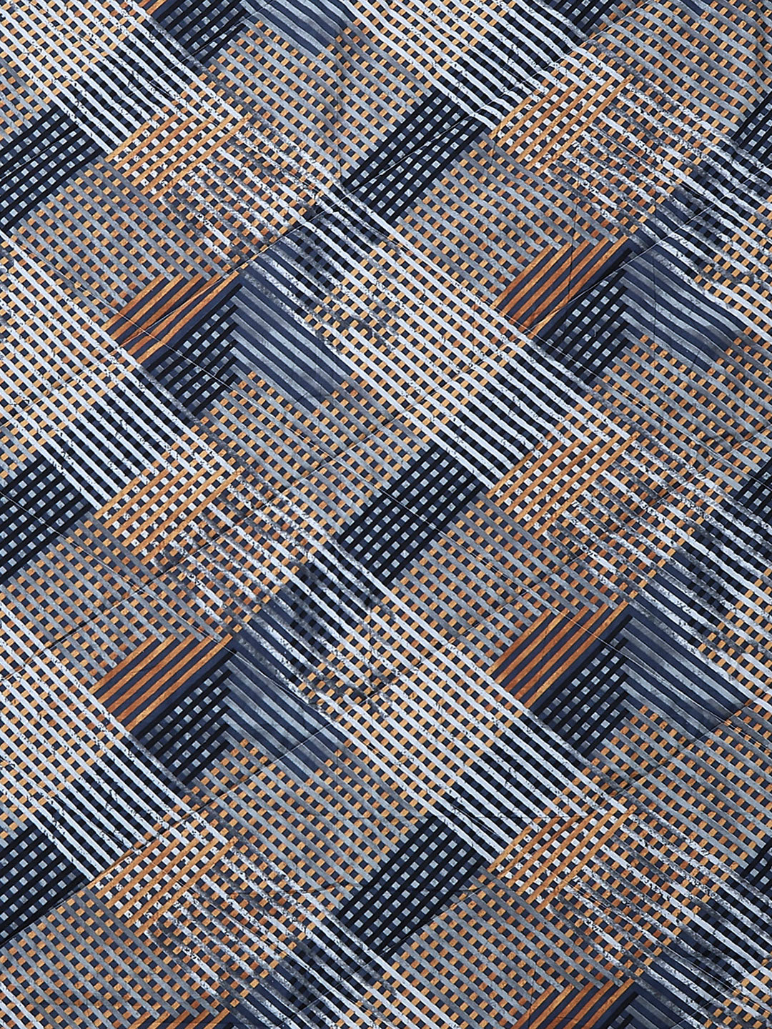 Printed Double Bed 130 GSM 4 Pc Bedding Set (1 Bedsheet, 1 AC Comforter & 2 Pillow Cover)