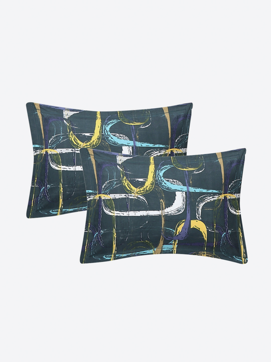 Printed Double Bed 130 GSM 4 Pc Bedding Set (1 Bedsheet, 1 AC Comforter & 2 Pillow Cover)