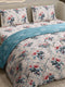 Printed Double Bed 130 GSM 4 Pc Bedding Set (1 Bedsheet, 1 AC Comforter & 2 Pillow Cover)