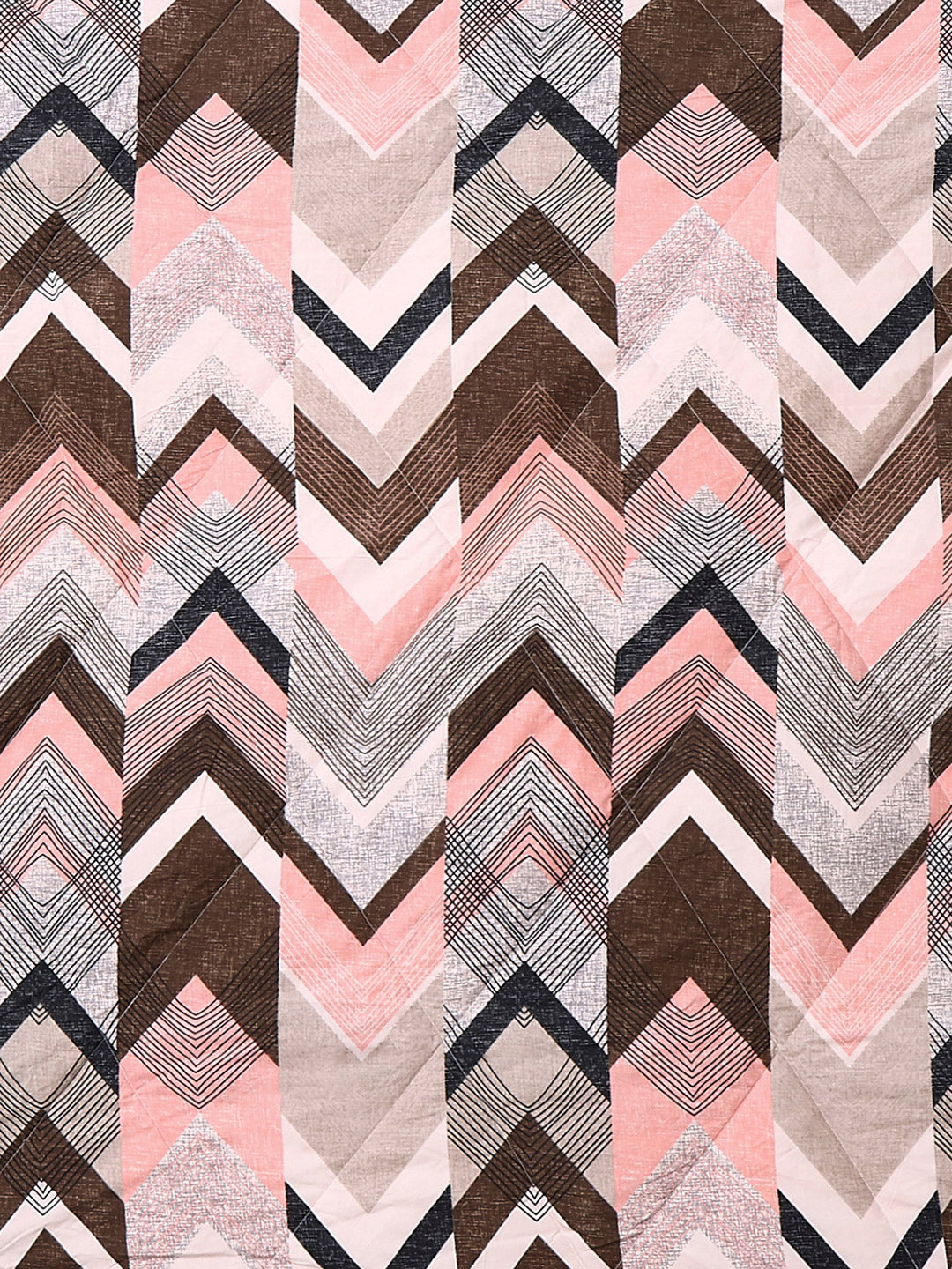 Printed Double Bed 130 GSM 4 Pc Bedding Set (1 Bedsheet, 1 AC Comforter & 2 Pillow Cover)