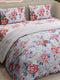 Printed Double Bed 130 GSM 4 Pc Bedding Set (1 Bedsheet, 1 AC Comforter & 2 Pillow Cover)