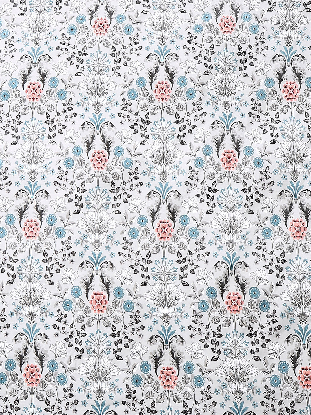 Printed Double Bed 130 GSM 4 Pc Bedding Set (1 Bedsheet, 1 AC Comforter & 2 Pillow Cover)