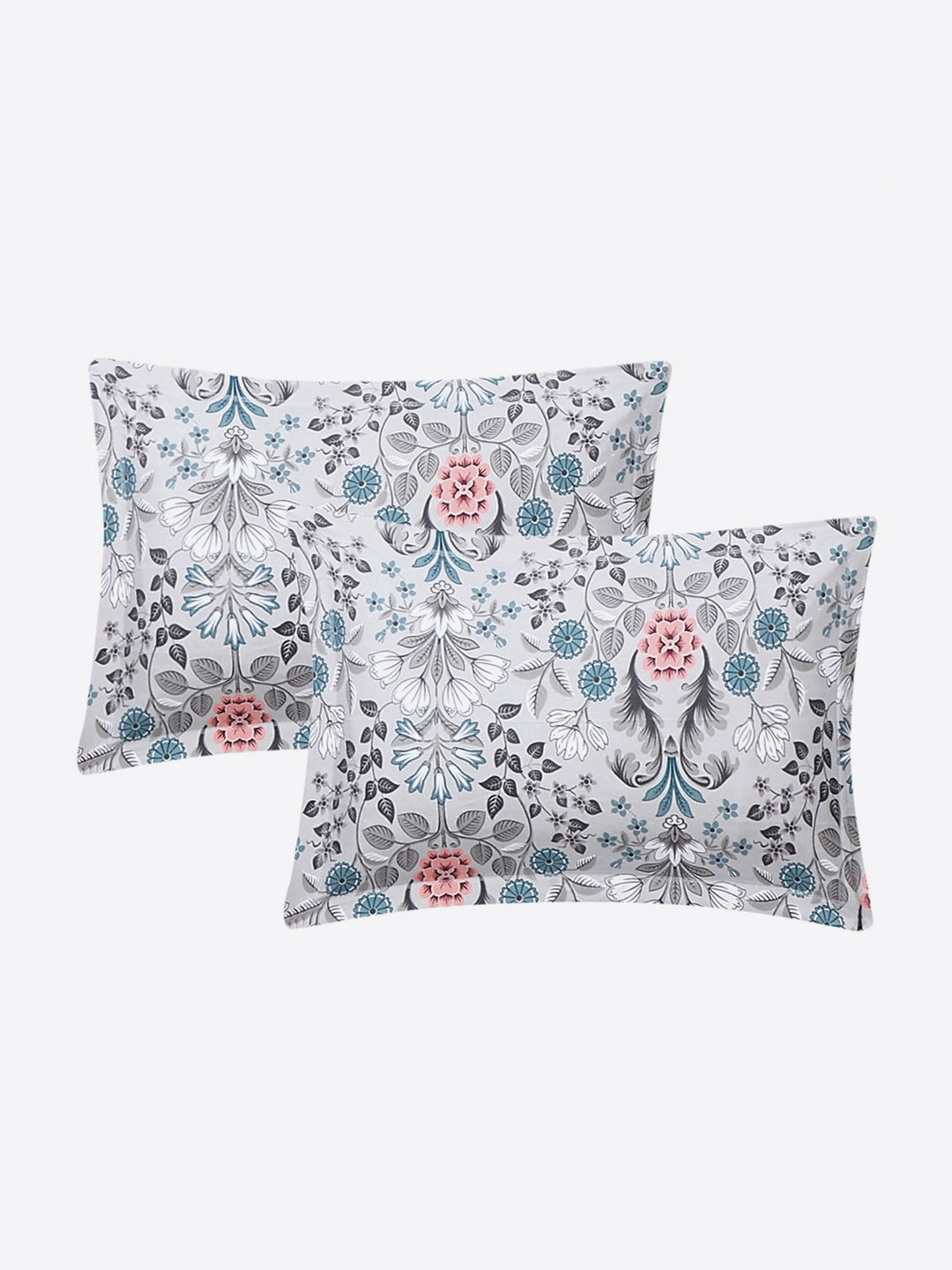 Printed Double Bed 130 GSM 4 Pc Bedding Set (1 Bedsheet, 1 AC Comforter & 2 Pillow Cover)