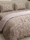 Printed Double Bed 130 GSM 4 Pc Bedding Set (1 Bedsheet, 1 AC Comforter & 2 Pillow Cover)