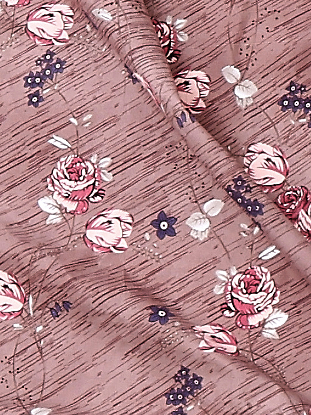 Printed Double Bed 130 GSM 4 Pc Bedding Set (1 Bedsheet, 1 AC Comforter & 2 Pillow Cover)