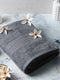 Grey Cotton Solid 400 GSM Car Towel (Jazz)