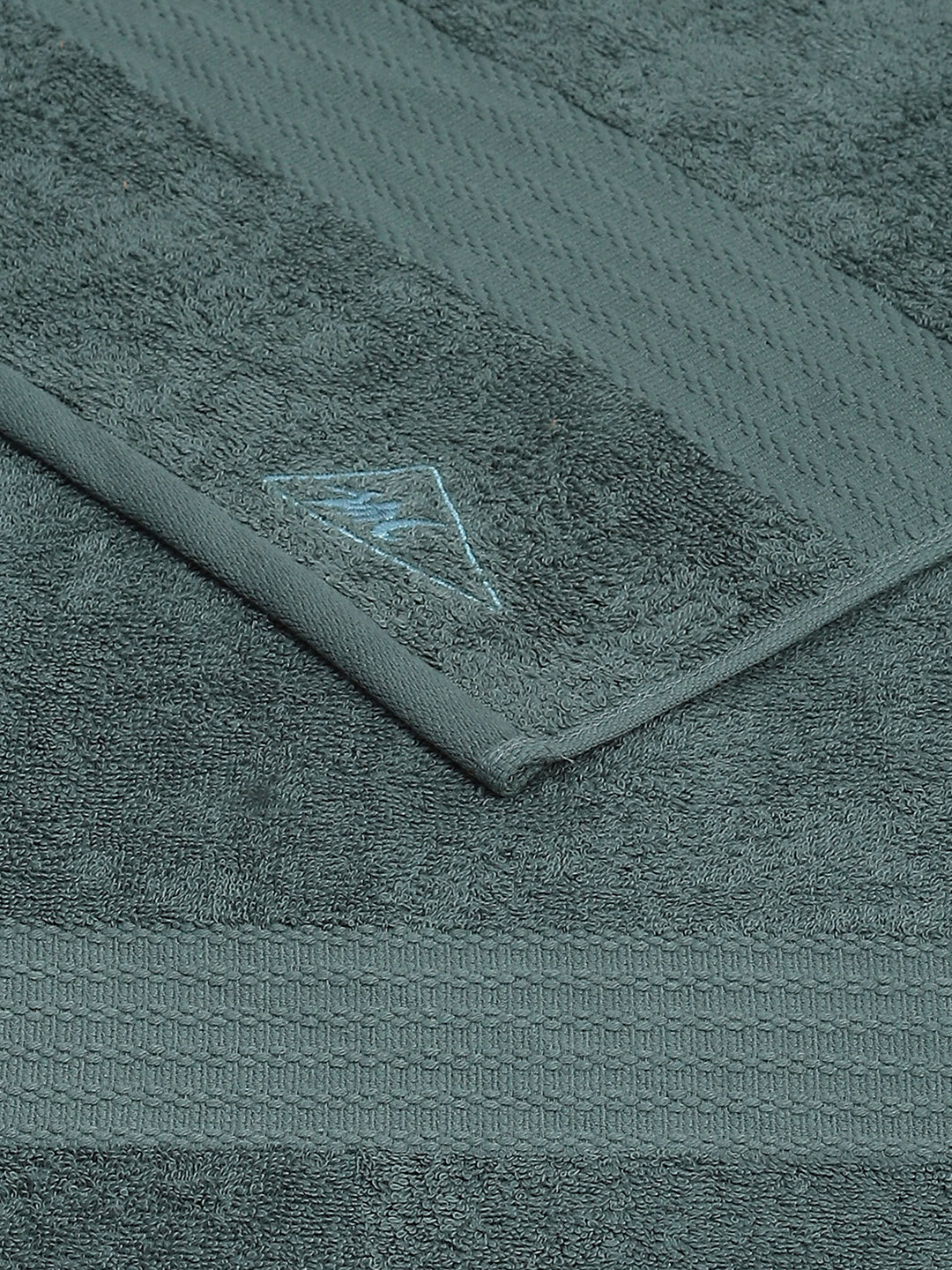 Olive Cotton Solid 400 GSM Car Towel (Jazz)