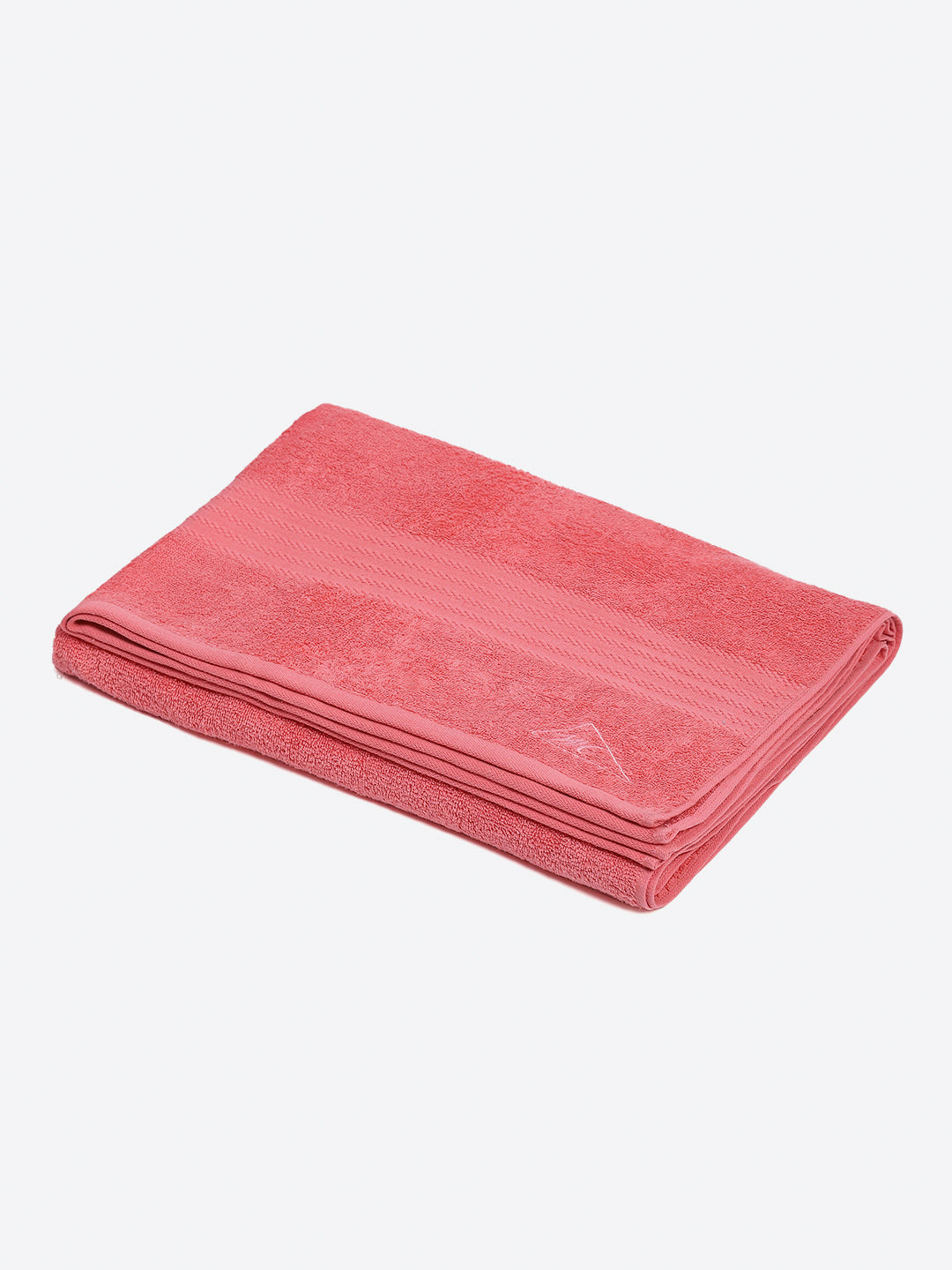 Pink Cotton Solid 400 GSM Car Towel (Jazz)