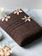 Brown Cotton Solid 350 GSM Car Towel (Soho)