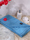 Sky Blue Cotton Solid 350 GSM Car Towel (Soho)
