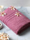 Pink Cotton Solid 350 GSM Car Towel (Soho)