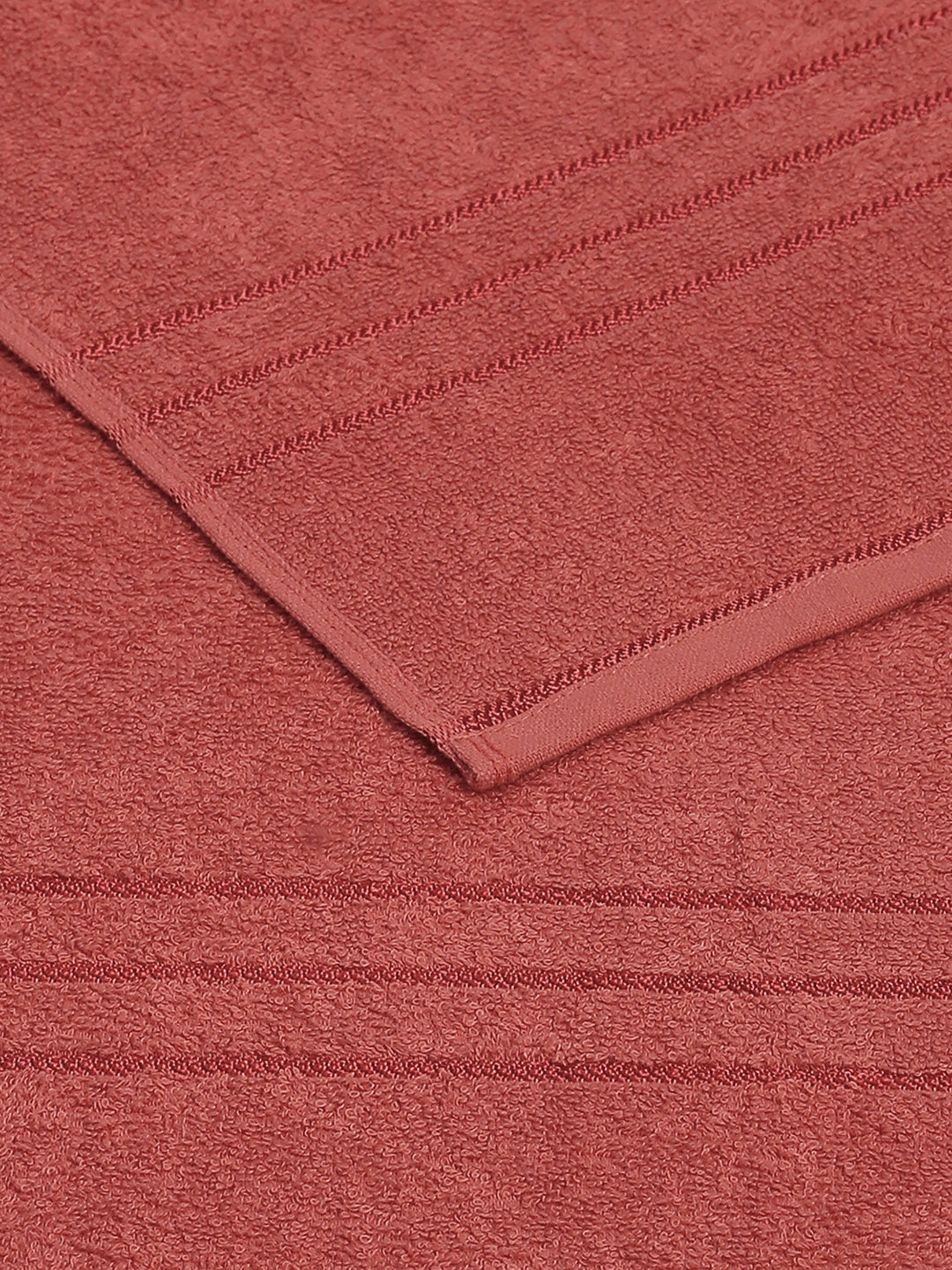 Mauve Cotton Solid 350 GSM Car Towel (Soho)