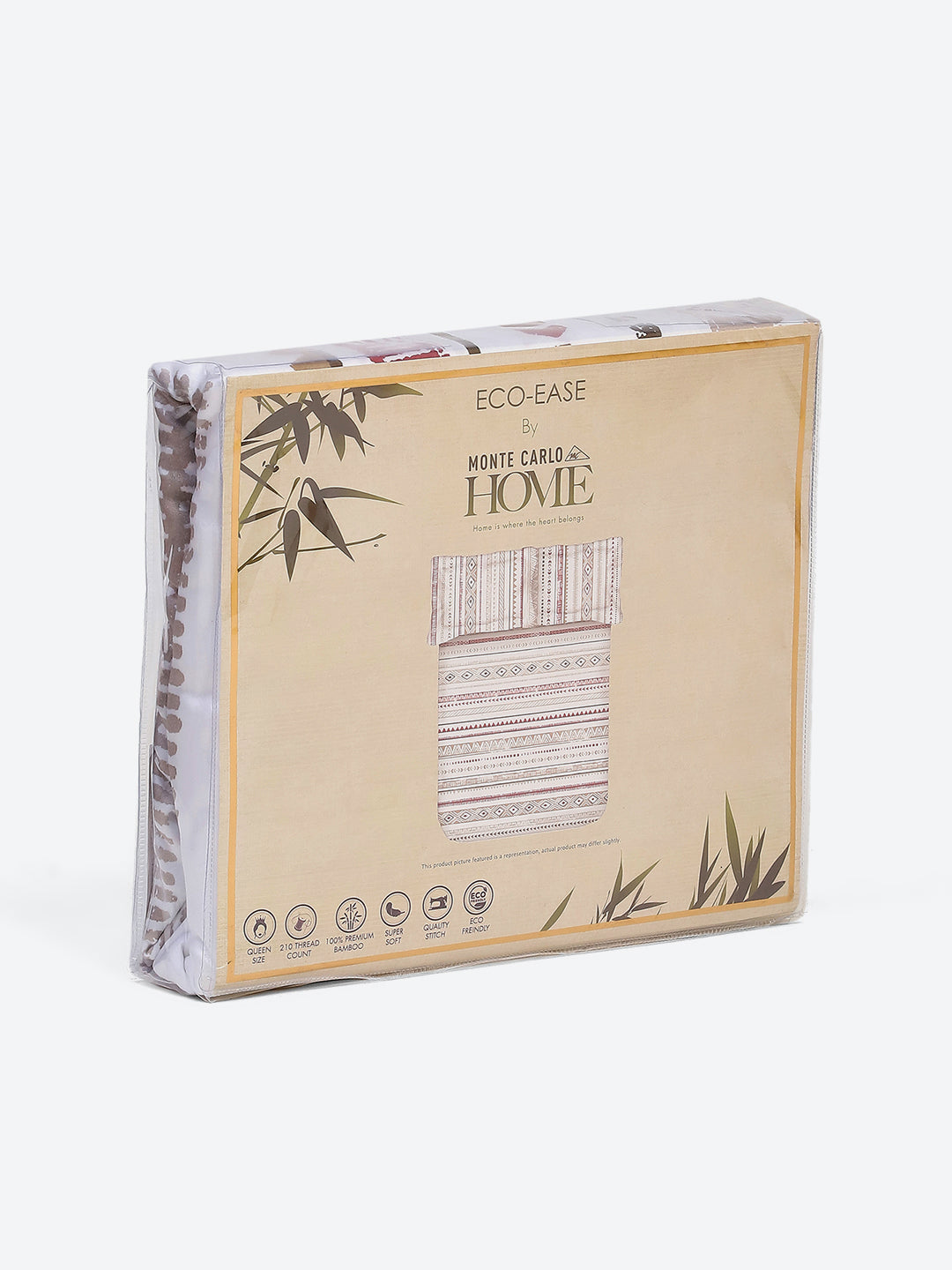 Printed Double Bed 210 GSM Duvet Cover - (Ecoease)
