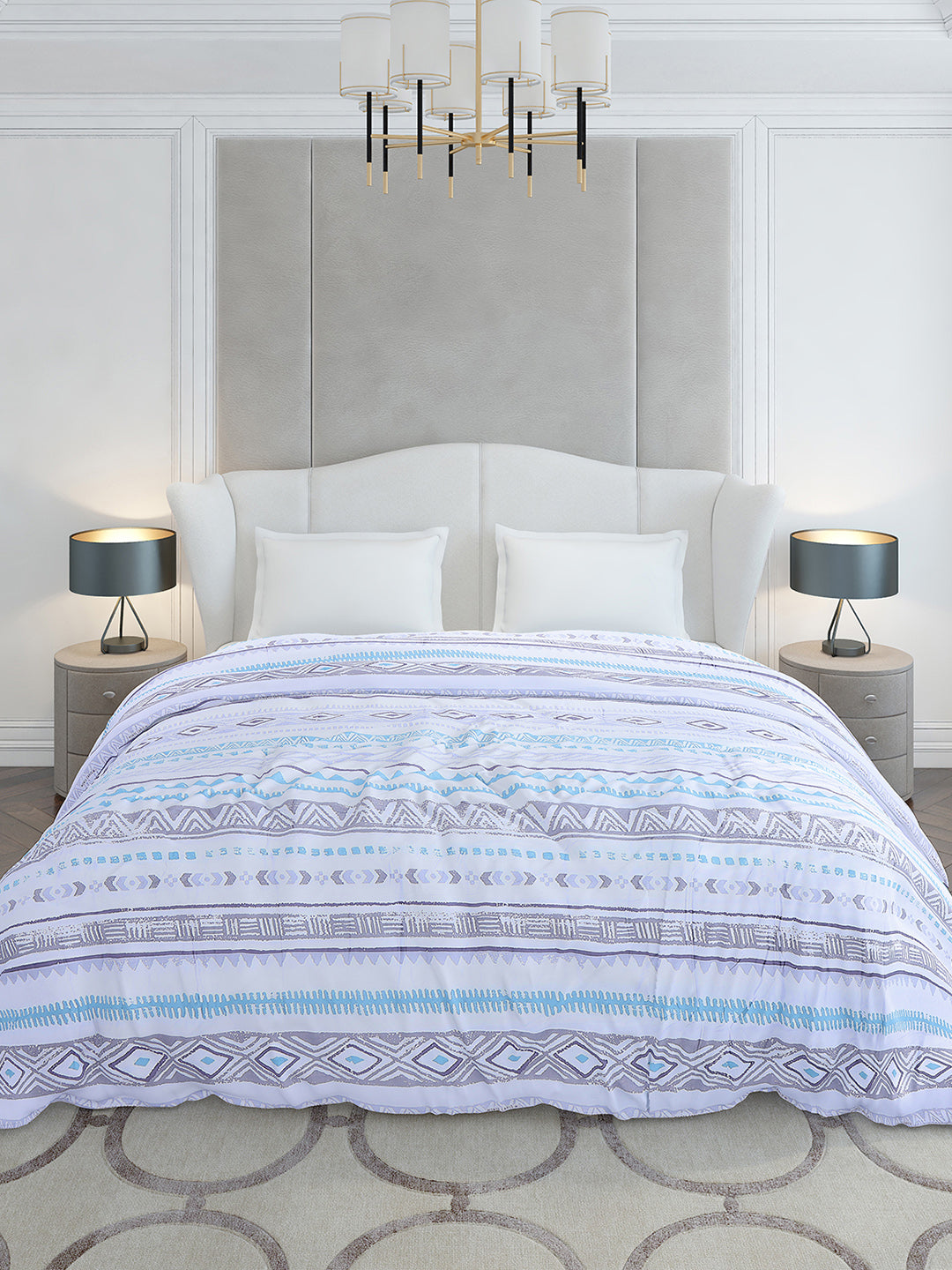 Printed Double Bed 210 GSM Duvet Cover - (Ecoease)
