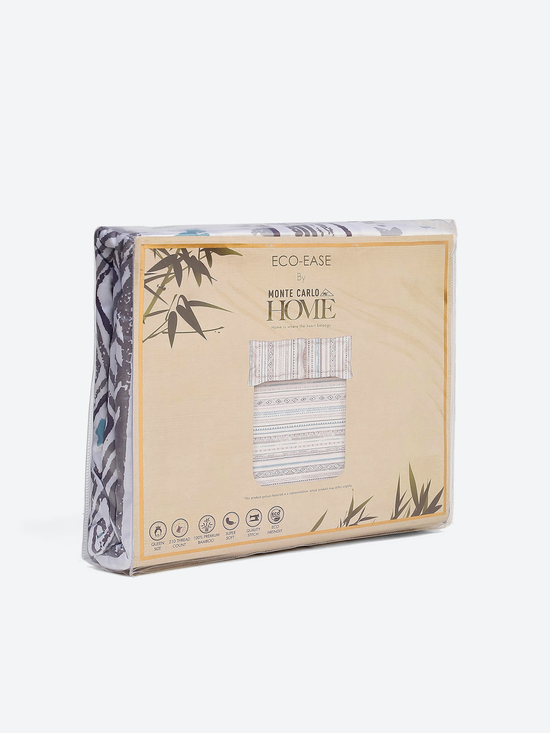 Printed Double Bed 210 GSM Duvet Cover - (Ecoease)