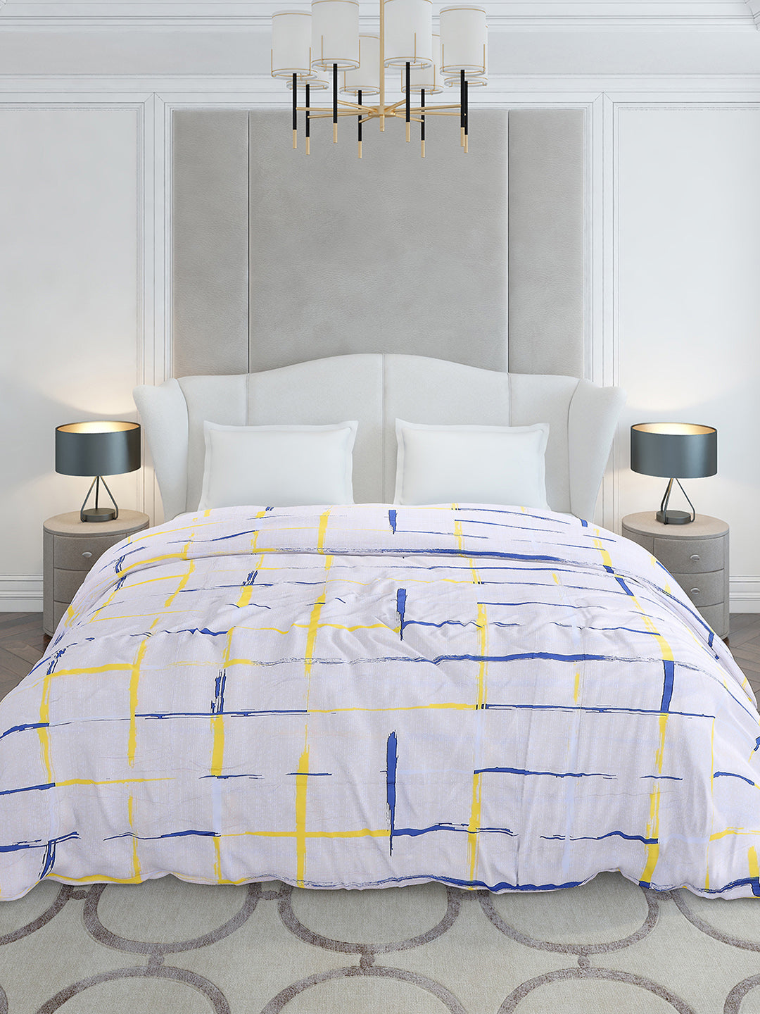 Printed Double Bed 210 GSM Duvet Cover - (Ecoease)