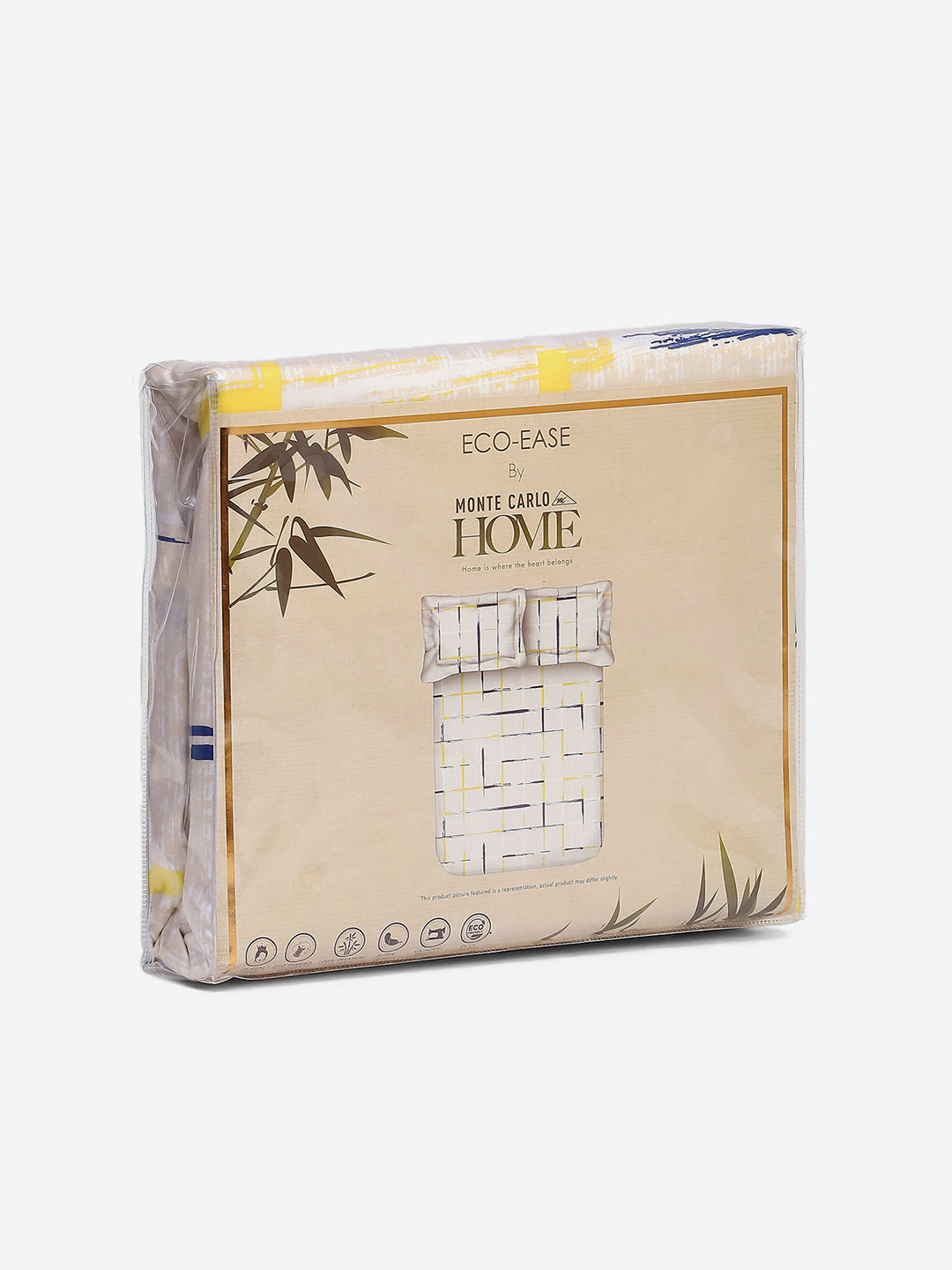 Printed Double Bed 210 GSM Duvet Cover - (Ecoease)