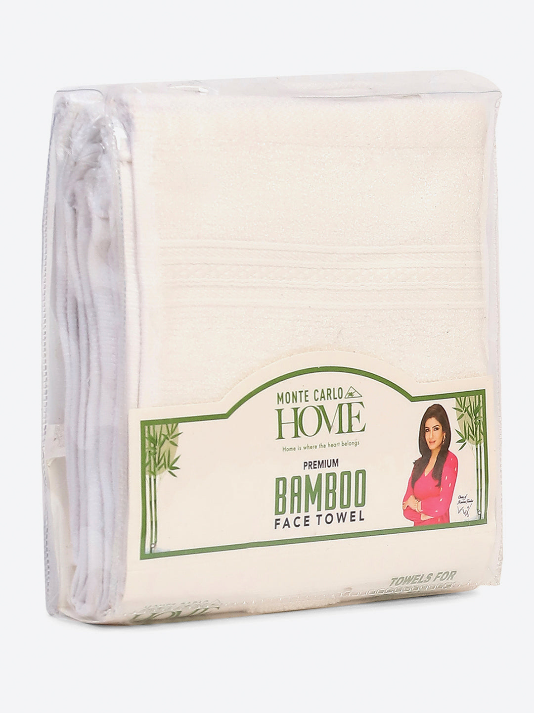 White Cotton Solid 600 GSM Face Towel (Pack of 4)