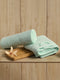Sea Green Cotton Solid 350 GSM Hand Towel (Pack of 2)