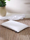 White Micro Peach Finish Pillow - PVC Pack