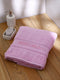 Light Pink Cotton Solid 650 GSM Bath Towel (Eusapia)