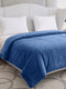 Double Bed 2 Ply 420 GSM Blanket for Winter (Comfort Layer), Weight 2.2 kg