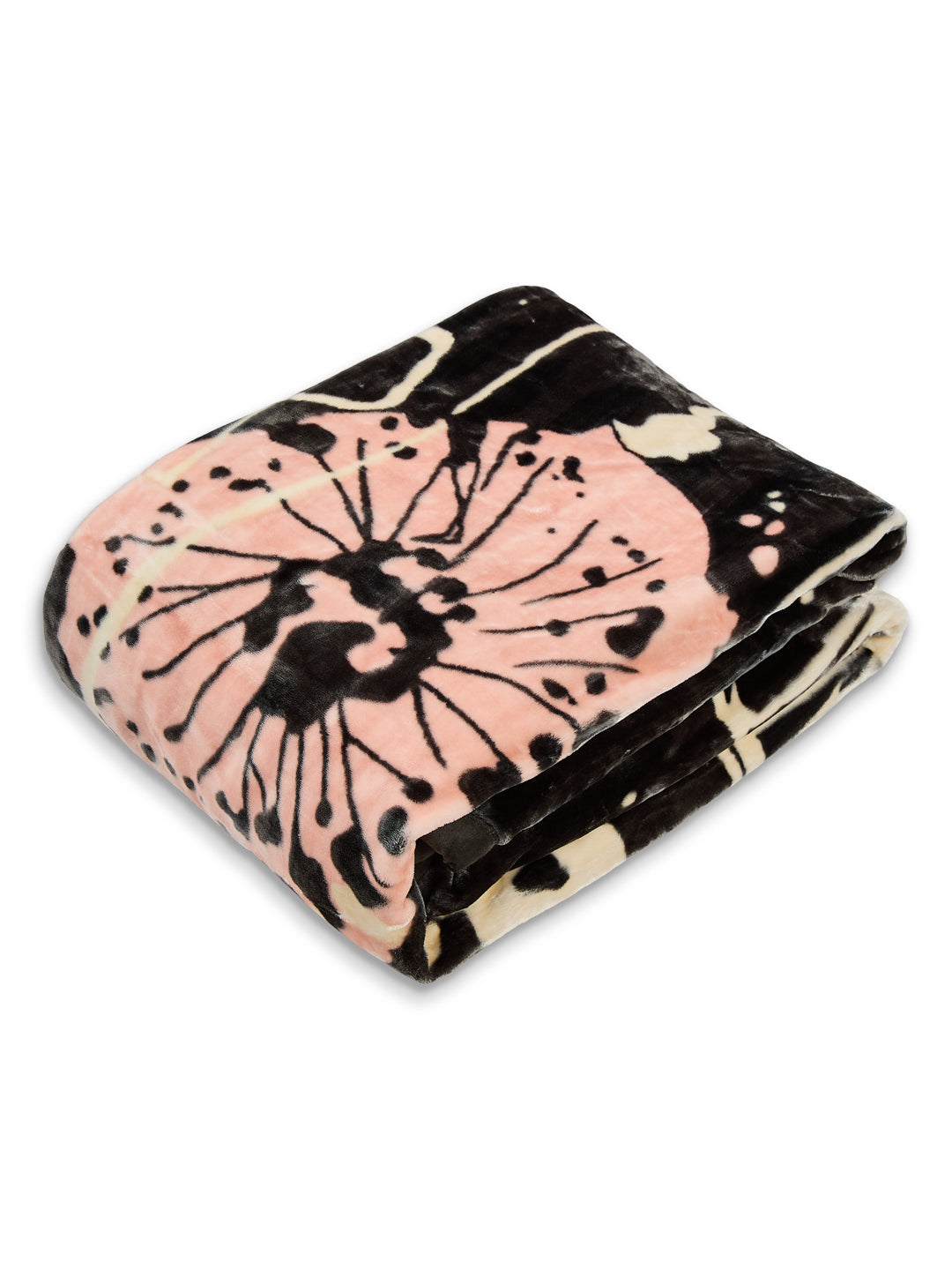 Printed Single Bed 2 Ply 850 GSM Blanket for Winter (Alaba), Weight 3 kg