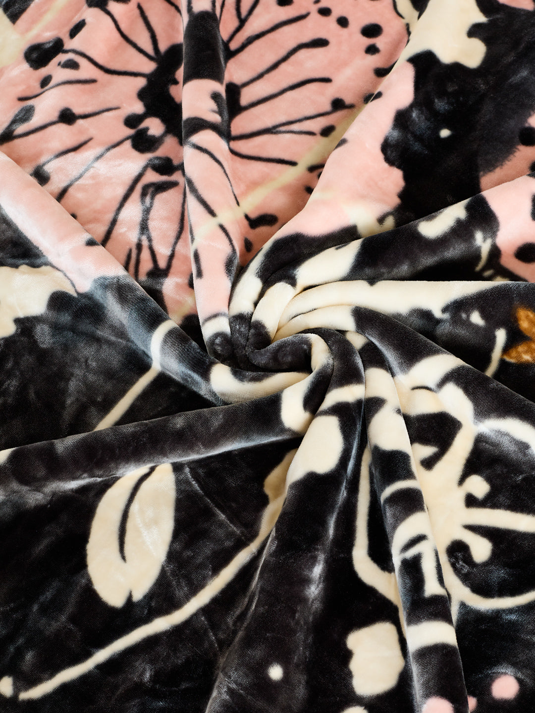 Printed Single Bed 2 Ply 850 GSM Blanket for Winter (Alaba), Weight 3 kg