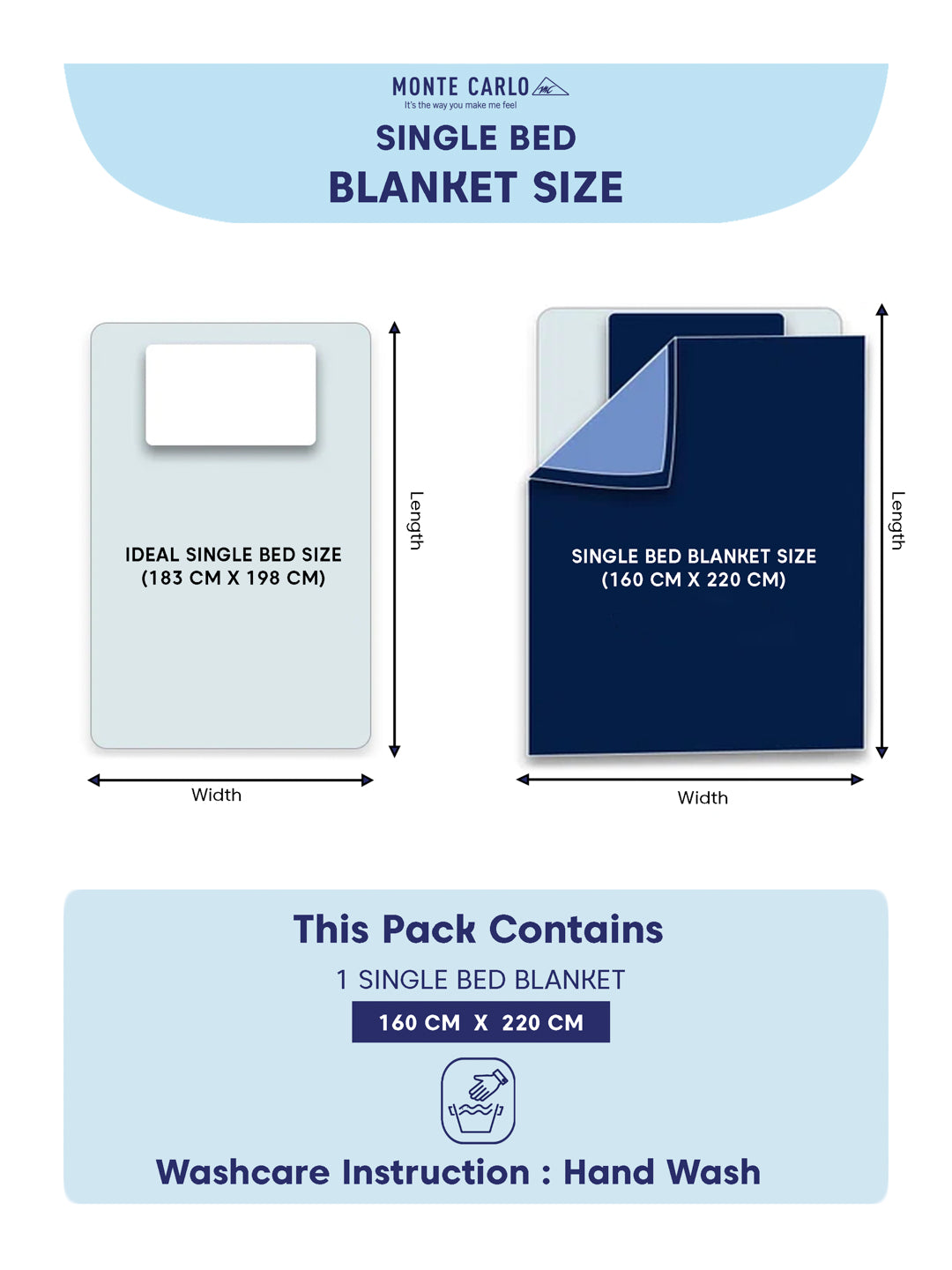 Printed Single Bed 2 Ply 850 GSM Blanket for Winter (Alaba), Weight 3 kg