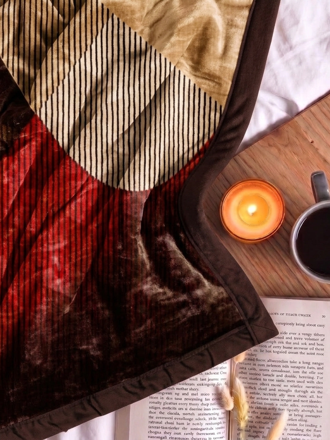 Printed Double Bed 2 Ply 800 GSM Blanket for Winter (Austin), Weight 4.2 kg