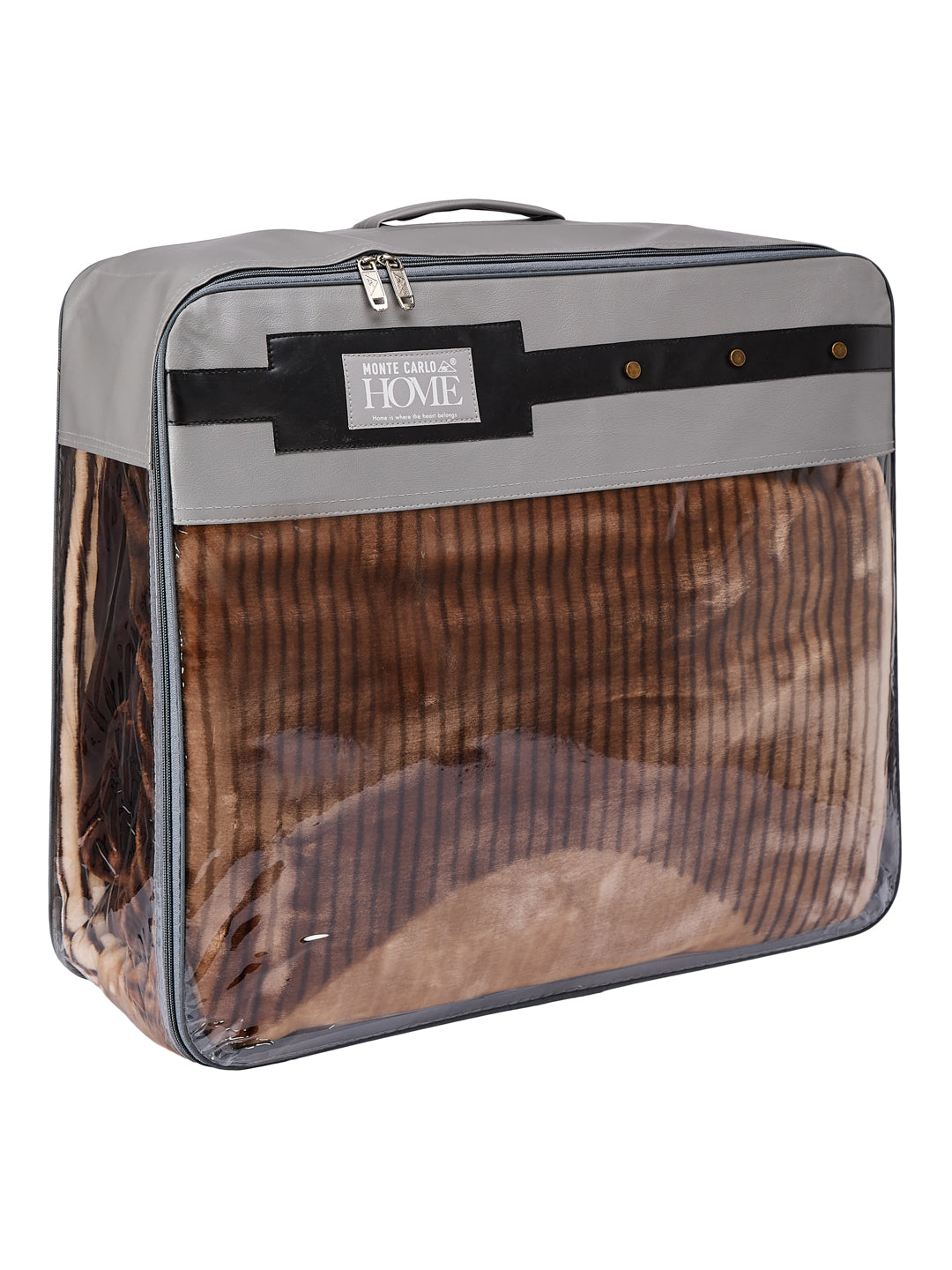 Printed Double Bed 2 Ply 800 GSM Blanket for Winter (Austin), Weight 4.2 kg