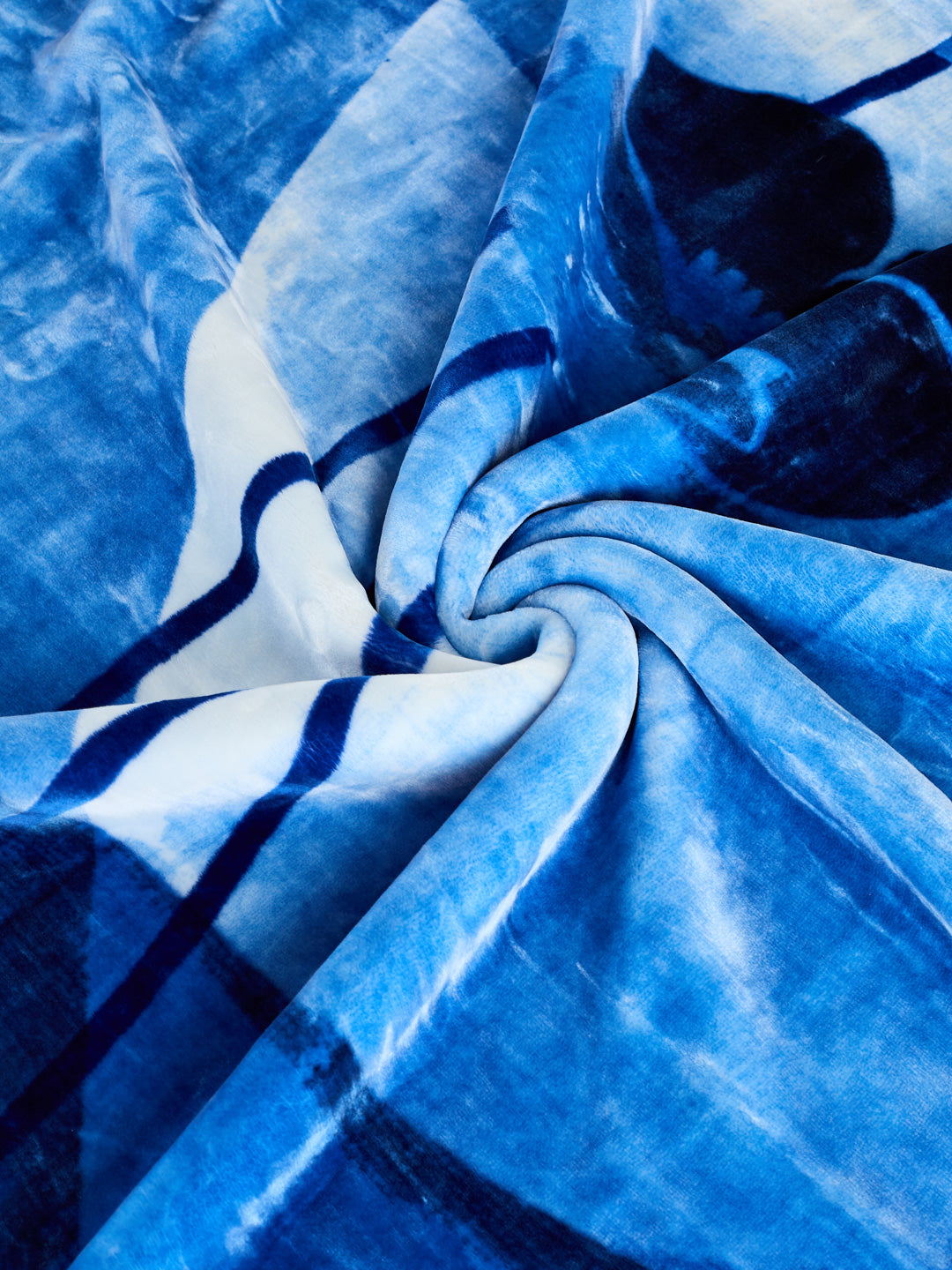Printed Double Bed 2 Ply 800 GSM Blanket for Winter (Austin), Weight 4.2 kg
