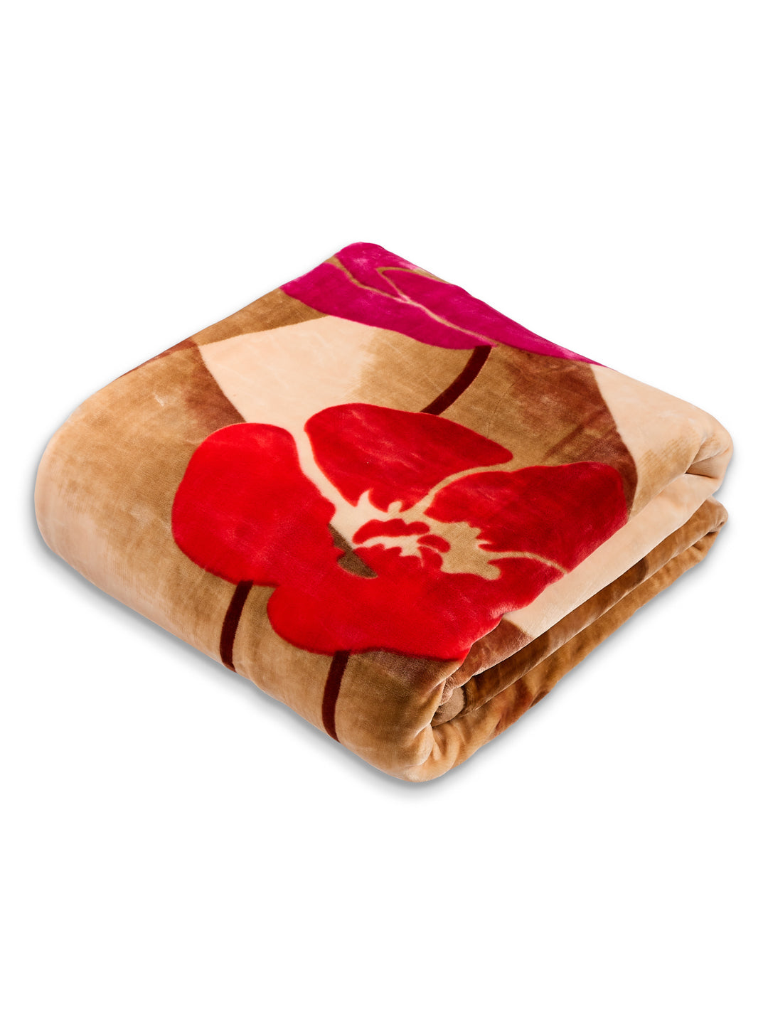 Printed Double Bed 2 Ply 800 GSM Blanket for Winter (Austin), Weight 4.2 kg