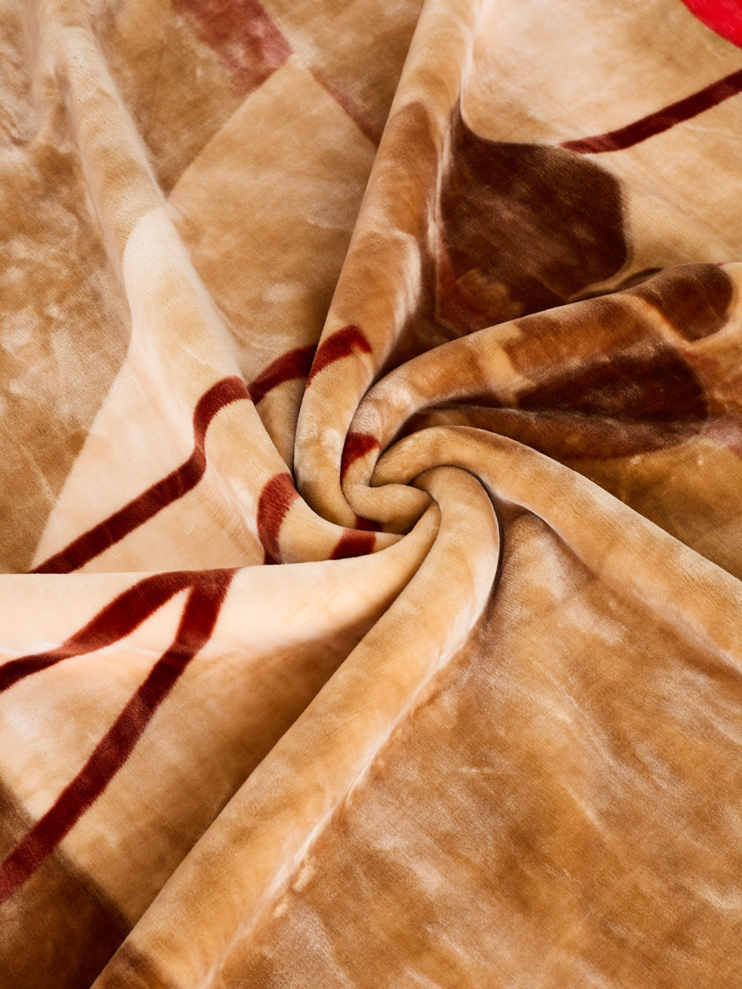 Printed Double Bed 2 Ply 800 GSM Blanket for Winter (Austin), Weight 4.2 kg