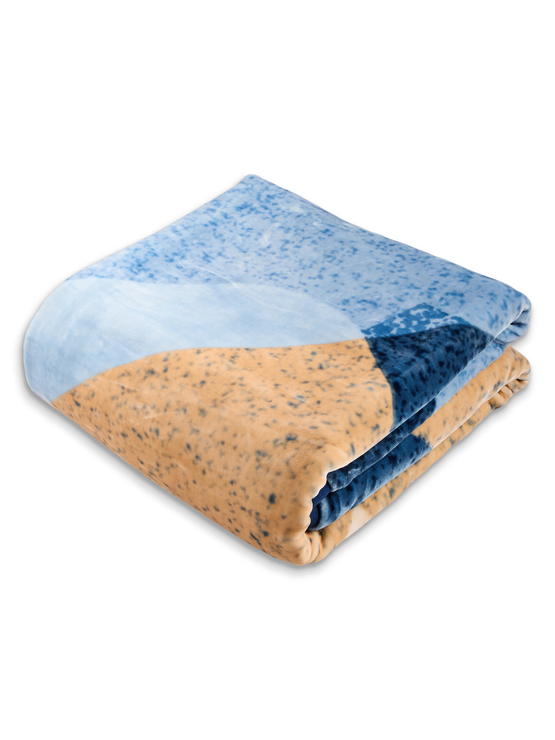 Printed Double Bed 2 Ply 800 GSM Blanket for Winter (Austin), Weight 4.2 kg