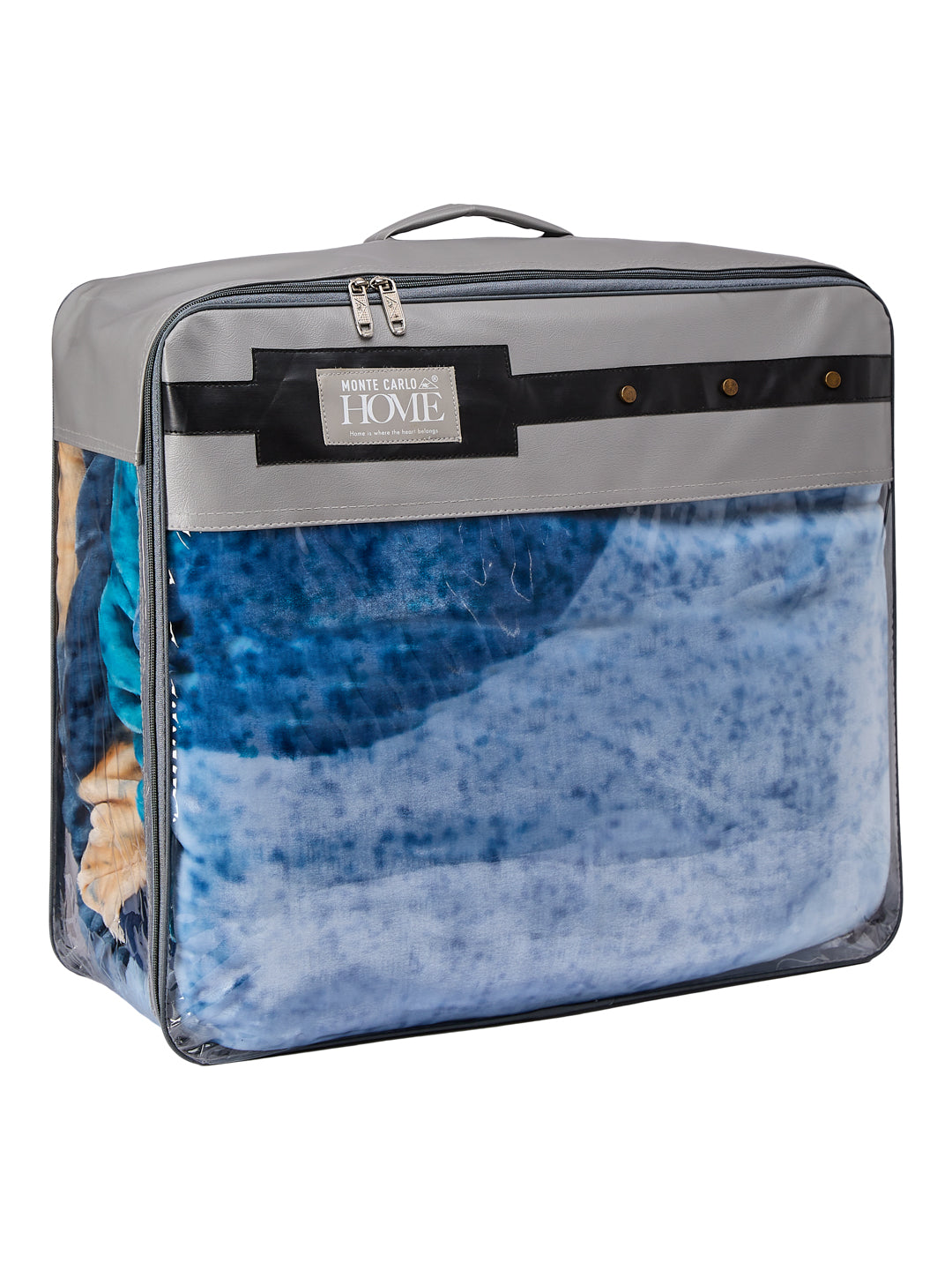 Printed Double Bed 2 Ply 800 GSM Blanket for Winter (Austin), Weight 4.2 kg